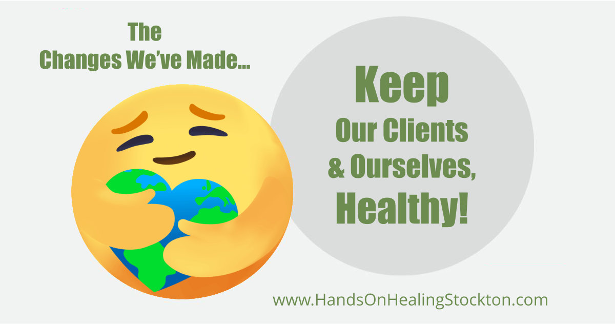 Changes to Spa Procedures at Hands On Healing - Stockton, CA